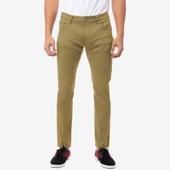 X RAY Men's Big and Tall Slim Fit Stretch Commuter colored Pants