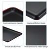 Unique Bargains Plastic Wood Grain Food Tea Serving Tray - 3 of 4