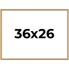PosterPalooza | Classic Modern Gold Picture Frame - UV Acrylic, Backing Board, Hanging Hardware Included - 2 of 4
