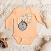 The Juniper Shop SmileyWorld You're Dino-Mite Long Sleeve Bodysuit - 12M - Peachy - 3 of 4