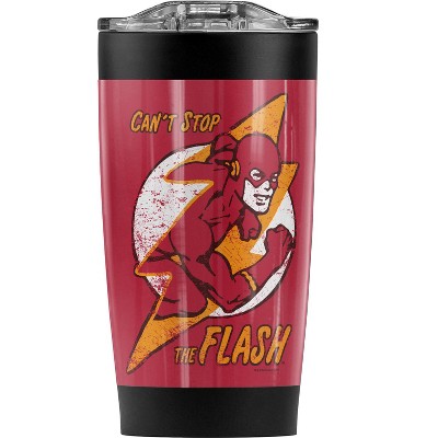 DC Flash Flash Bolt Steel Tumbler 20oz Coffee Travel Mug