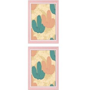 REGALWOVEN Gallery Wall Mounting or Tabletop Display Distressed Wood Grain Photo Frame 2 Pcs - 1 of 4