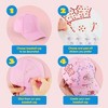 SYNCFUN Baseball Cap DIY Kit, Decorate Your Own Baseball Cap with 7 Sheets Gems Stickers, Art & Crafts Kit, Valentine’s Day Gifts Toys for Kids Age 6+ - 4 of 4