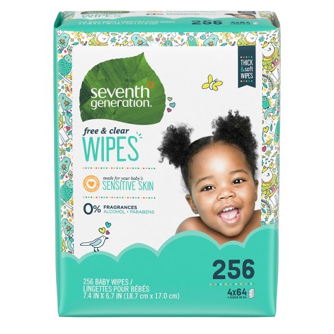 wipes seventh generation baby clear target