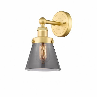 Cone - 1 Light Wall Sconce In Industrial Style-10 Inches Tall and 6.5 Inches Wide