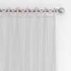Greta Crushed Sheer Kids Single Window Curtain Panel - Elrene Home Fashions - 3 of 4