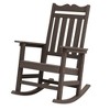 Sonkuki Patio Outdoor 2-Piece Adirondack Rocking Chairs with Big Armrests, Weather Resistant, Easy Installation, Lawn and Backyard - 2 of 4