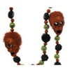 72.0 Inch Spooky Skeleton Garland Halloween Black Pumpkins Tree Garlands - 2 of 3