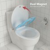Whizmax Toilet Seat with Slow Soft Close - Easy to Install and Clean, Never Loosens - 4 of 4