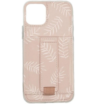 Walli Cases Tropical Palms Phone Case with Wallet and Finger Strap