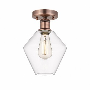 Cindyrella - 1 Light Semi-Flush Mount In Nautiical Style-11.25 Inches Tall and 8 Inches Wide - 1 of 1