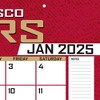 NFL San Francisco 49ers 2025 22"x17" Desk Calendar - 4 of 4