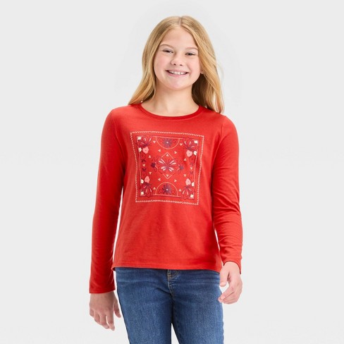 Loose Fit : Girls' Tees & T-Shirts : Target