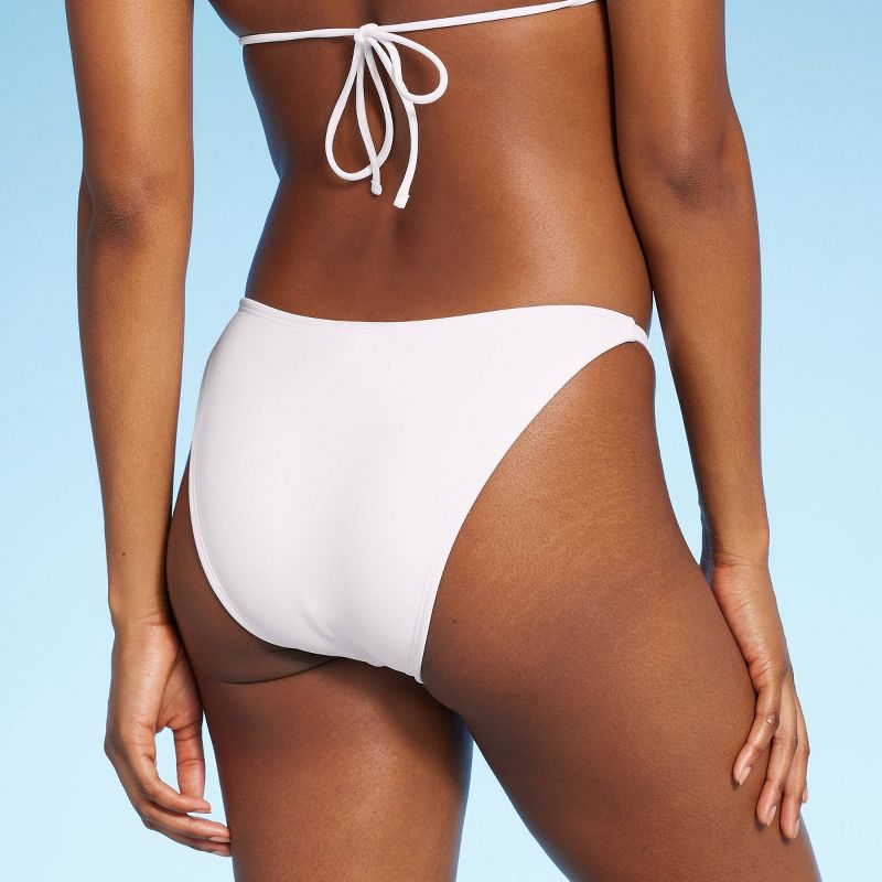 Women's Side Tab Extra Cheeky High Leg Bikini Bottom - Wild Fable™, 3 of 7