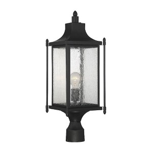 Savoy House Dunnmore 1 - Light Post Light in  Black - 1 of 4
