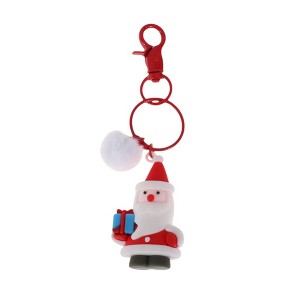 Unique Bargains Christmas Keychain with Lobster Clasp 1 Pc - 1 of 4