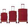 Coolife Luggage set PC+aluminum 20/24/28 inch three models set, stylish aluminum frame password lock luggage - 2 of 4