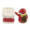 3.0 Inch Grinch Salt And Pepper Shaker Santa Chimney Christmas Salt And Pepper Shakers - 2 of 3