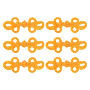 Unique Bargains Elegant Traditional Knots Frog Buttons for DIY Sewing Coats Sweater 6 Pcs - 1 of 4