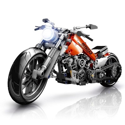 HOGOKIDS Motorcycle Building Block Set, 436 PCS STEM Toy