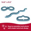 Coastal Pet Turbo Track Cat Toy - Cat Ball Toy & Racetrack - Easy Assembly - Slate Blue (1 Pack) - 4 of 4
