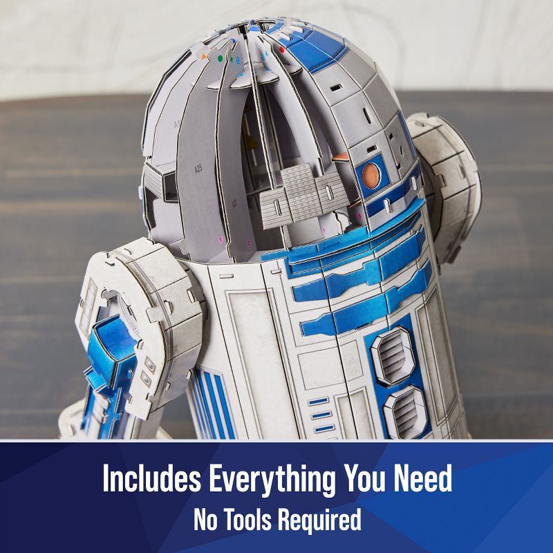 4D BUILD - Star Wars R2-D2 Model Kit Puzzle 201pc, 5 of 16