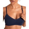 Adore Me Women's Pointelle Wireless Triangle Bralette - 2 of 4