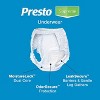 Presto Absorbency Underwear, XL, 58 in. to 68 in. White (Case of 56) - 2 of 3