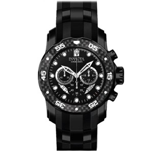 Invicta 35417 Men's Pro Diver Black and Silver Dial Chrono Watch - 1 of 2