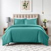 Cotton Blend 600 Thread Count Duvet Cover Set by Blue Nile Mills - 2 of 4