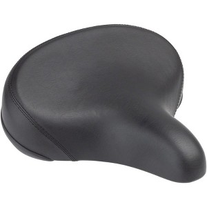 MSW Cruiser Saddle - Steel, Black - 1 of 4