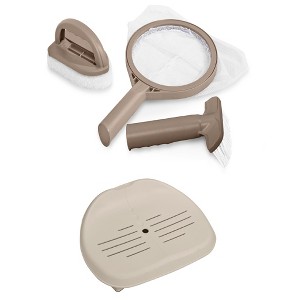 Intex PureSpa Hot Tub Maintenance Kit & Intex PureSpa Inflatable Hot Tub Seat - 1 of 4