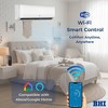 BHI 24000 BTU 230V 17 SEER2 1200 sq ft WiFi Ductless Mini Split AC with Heat Pump 25' lineset - 4 of 4