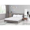 J&V TEXTILES King Waterproof Bed Bug Proof Mattress Encasement Protector White - 3 of 3