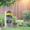 Gardenised Decorative Wall or Floor Garden Planter for Indoor or Outdoor Plants - 2 of 3