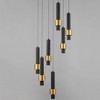 ET2 Lighting Reveal 7 - Light Pendant in  Black/Gold - 2 of 3