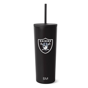 NFL Las Vegas Raiders Simple Modern Stainless Steel Classic Tumbler - 24oz - 1 of 3
