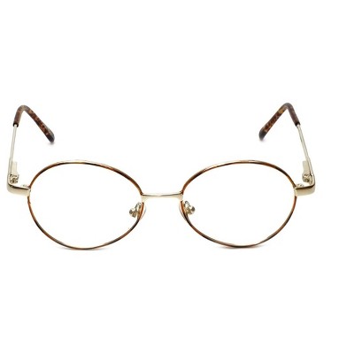 Calabria FL-90 Antique-Brown Eyeglasses :: Custom Left & Right Lens