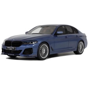2023 BMW Alpina B5 Saloon Blue Metallic 1/18 Model Car by GT Spirit - 1 of 4