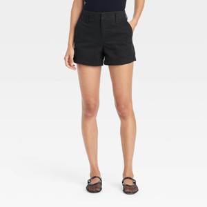 Women's High-Rise Chino Shorts - A New Day™ - 1 of 3