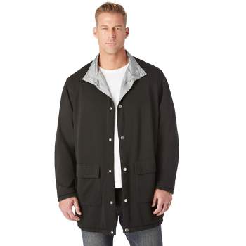 KingSize Men's Big & Tall Reversible fleece nylon jacket