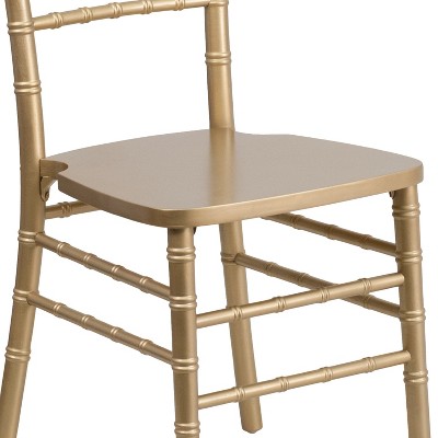 Elegant Gold Wood Chiavari Banquet Chair