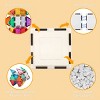 PICASSO-TILES 12 PC Clear Transparent, Magnetic Tiles, Building Blocks, STEM Toys for Kids 3+ - 3 of 4