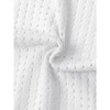 Womens Lightweight Shrugs Short Sleeve Open Front Cropped Cardigan Crochet Knit Sweater - 4 of 4