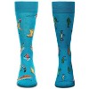 MeMoi Men's 2 Pair Pack Novelty Sports Crew Socks - 2 of 4
