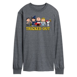 Men's - Peanuts - Tricked Out Long Sleeve Graphic T-Shirt - 1 of 4