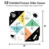 Big Dot of Happiness Graduation Cheers - Graduation Party Cootie Catcher Game - Fortune Tellers - Set of 12 - 4 of 4