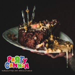 Party Cannon - Nauseating And Unpalatable (vinyl 7 inch single) - 1 of 1