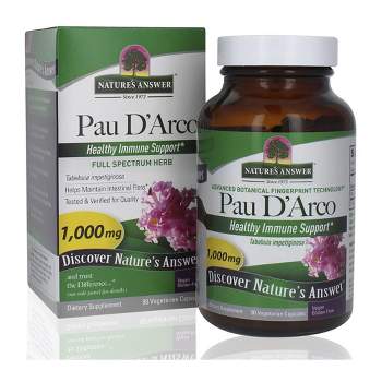 Nature's Answer Pau D'arco Inner Bark, Immune Support Capsules, 90 Count