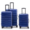 ABS+PC Hardshell 3pcs Luggage with Spinner Wheels and TSA Lock (20/24/28) - 2 of 4